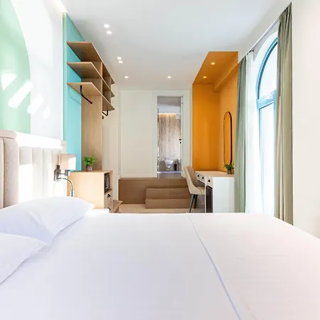 Santorini Luxury 1 - Private Terrace With Sea View, Parking And شقة