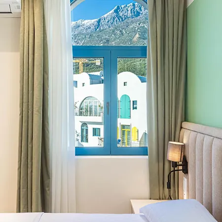 Santorini Luxury 1 - Private Terrace With Sea View, Parking And *